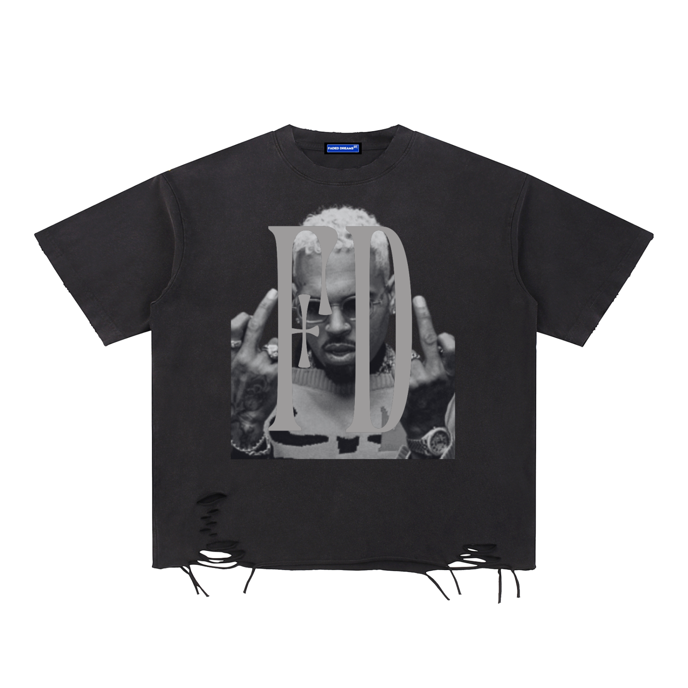 Faded Dreams Breezy Distressed Tee