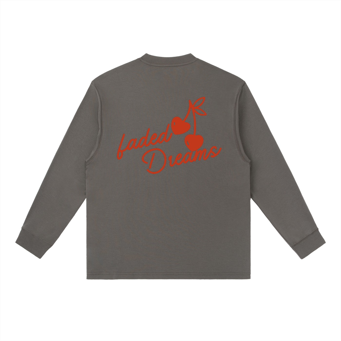 Faded Dreams Cherry Long-Sleeve