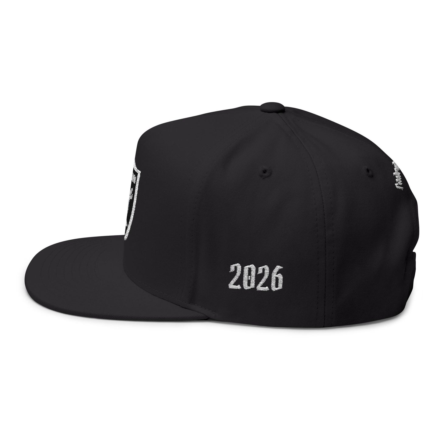Faded Dreams Embroidered Skull & Shield Snapback