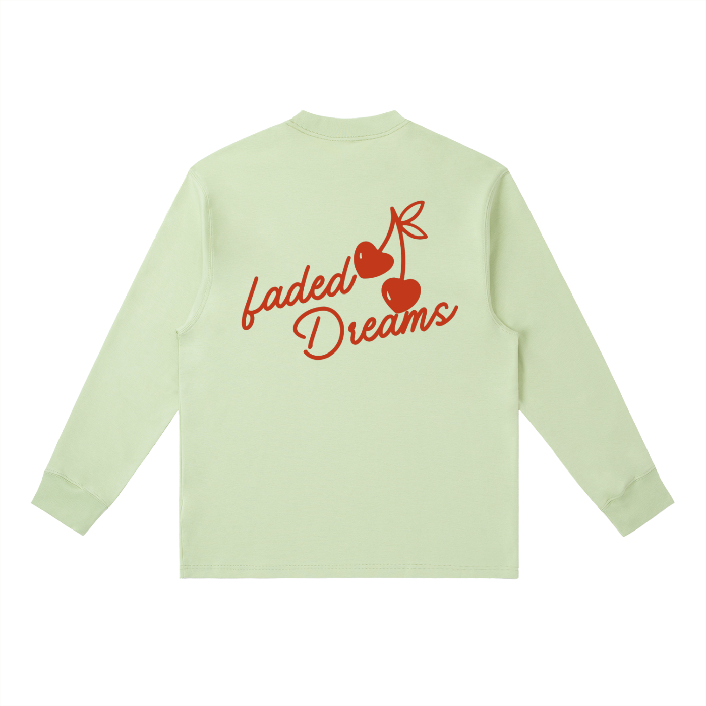 Faded Dreams Cherry Long-Sleeve