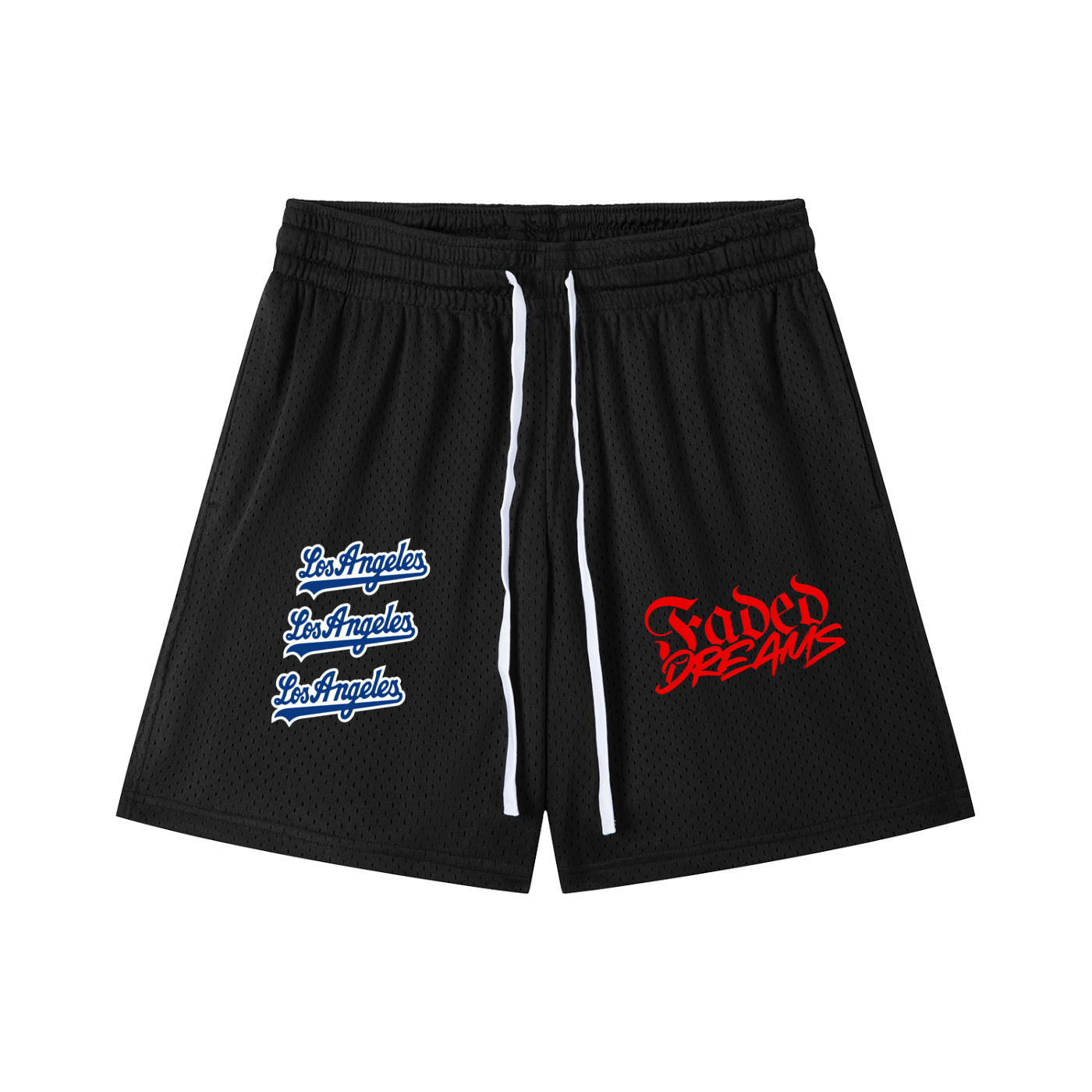 Faded Dreams Los Angeles Mesh  Shorts