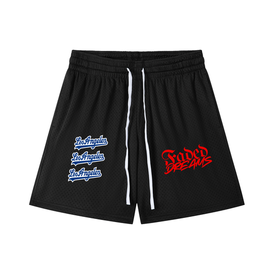Faded Dreams Los Angeles Mesh  Shorts