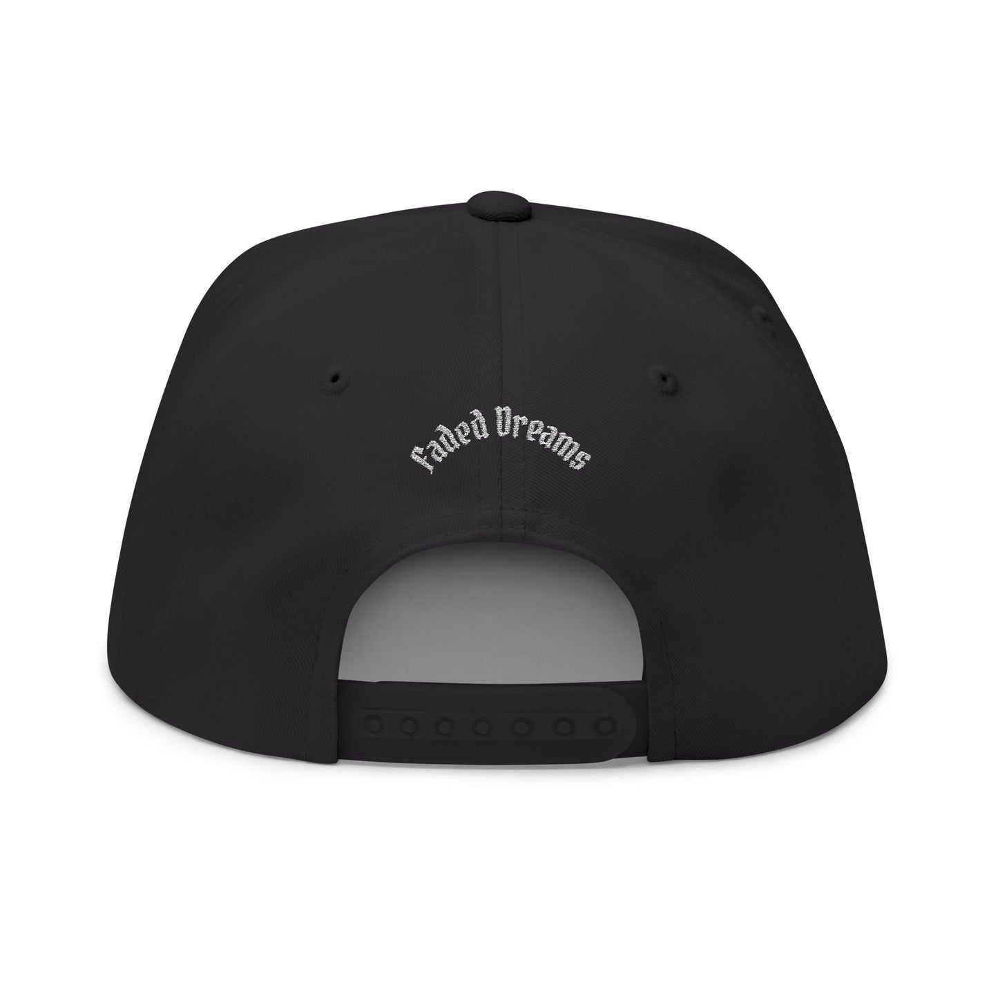 Faded Dreams Embroidered Skull & Shield Snapback