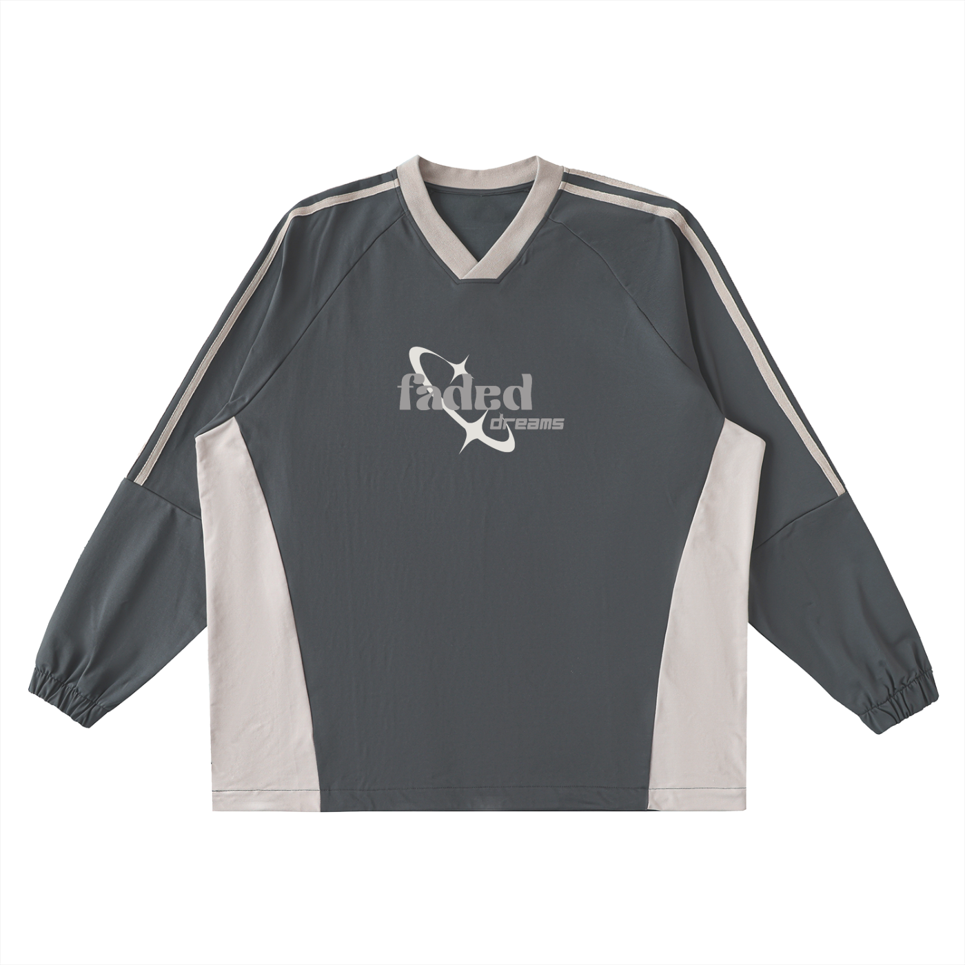 Faded Dreams V-neck Pullover