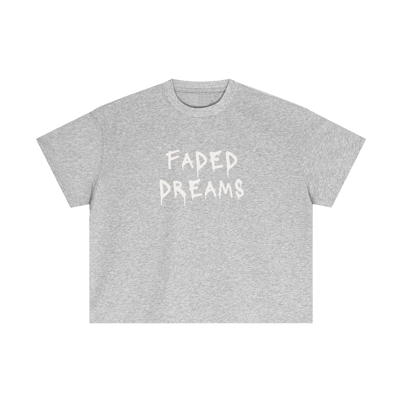 Faded Dreams Graffiti Boxy T-Shirt