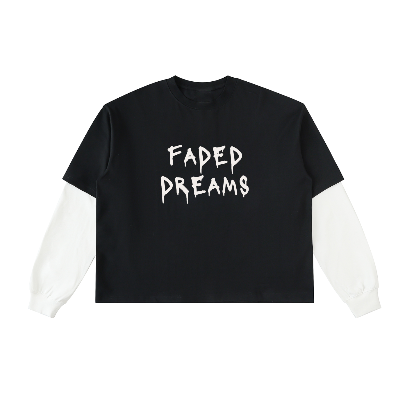 Faded Dreams Graffiti Layered t-shirt