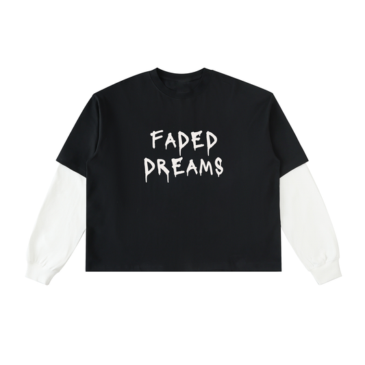 Faded Dreams Graffiti Layered t-shirt