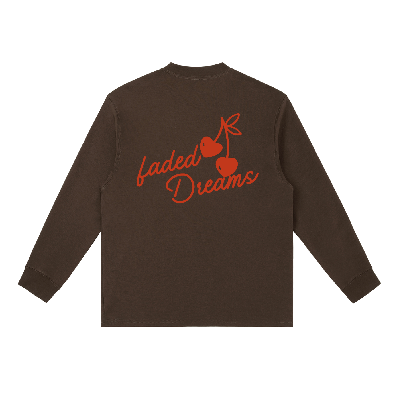 Faded Dreams Cherry Long-Sleeve