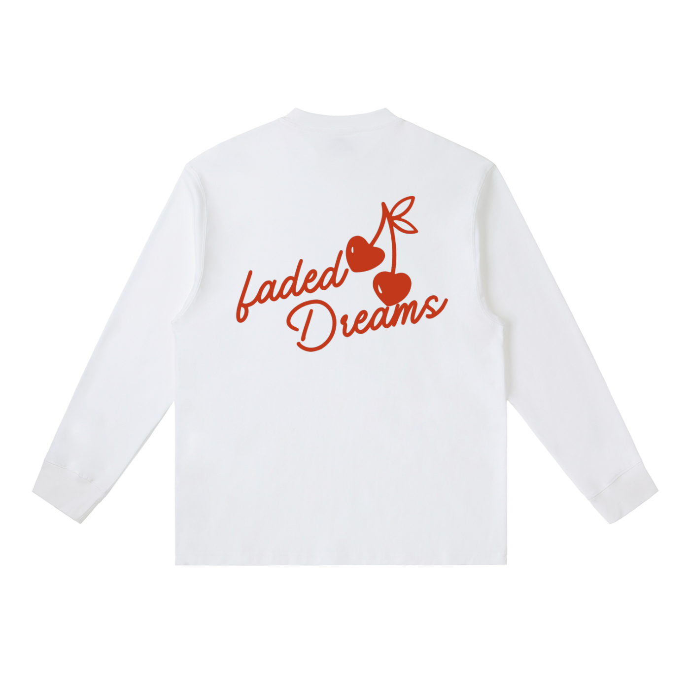 Faded Dreams Cherry Long-Sleeve