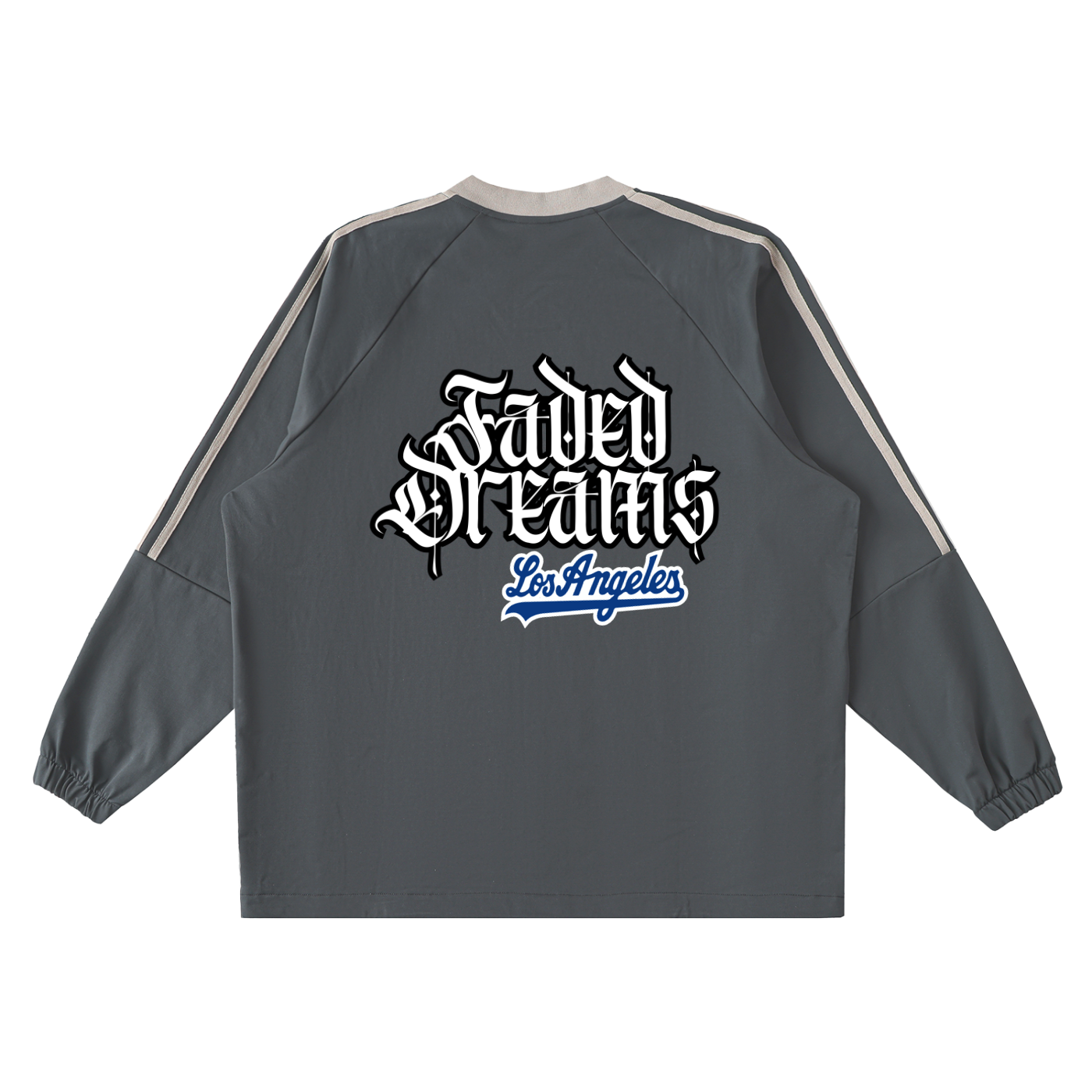 Faded Dreams Los Angeles V-neck Pullover
