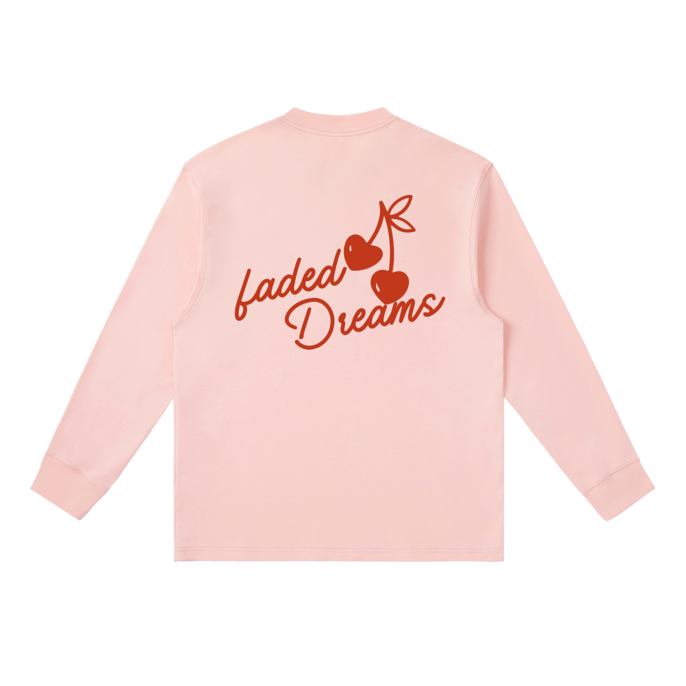 Faded Dreams Cherry Long-Sleeve