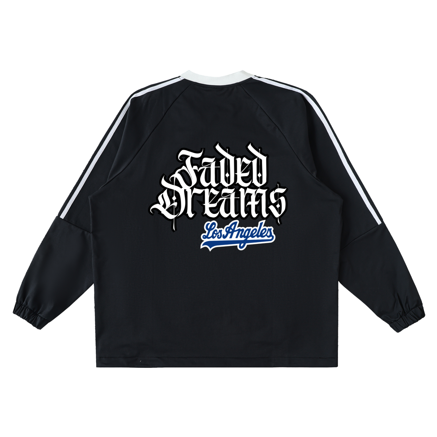 Faded Dreams Los Angeles V-neck Pullover