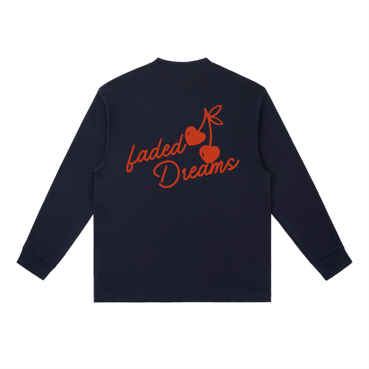 Faded Dreams Cherry Long-Sleeve
