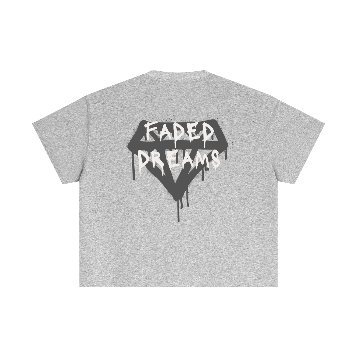 Faded Dreams Graffiti Boxy T-Shirt