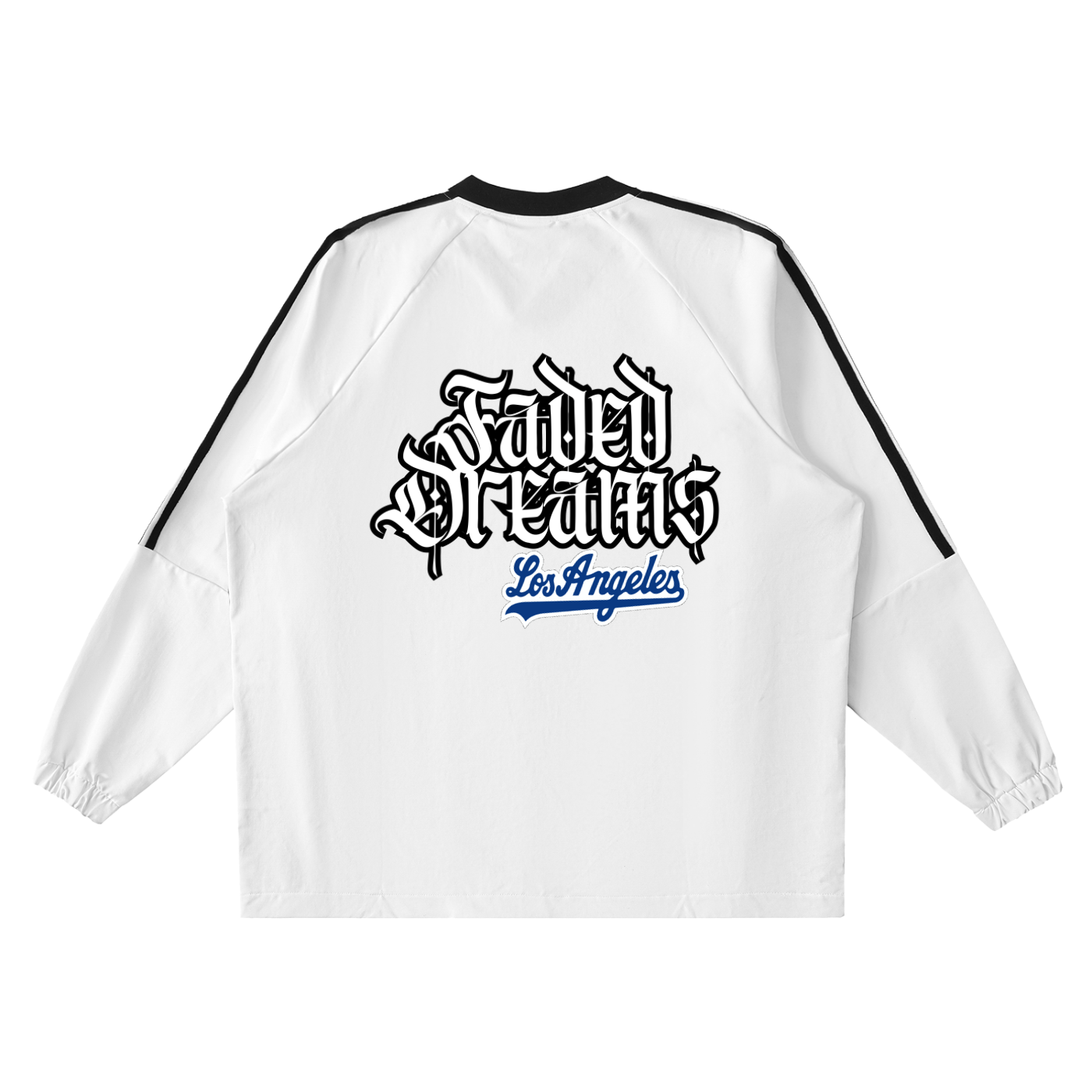 Faded Dreams Los Angeles V-neck Pullover