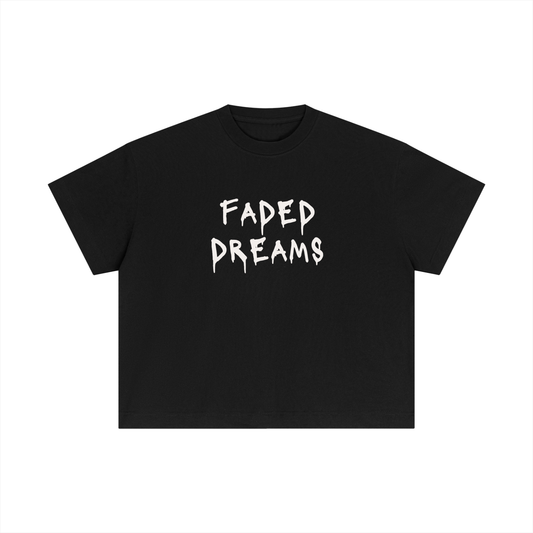 Faded Dreams Graffiti Boxy T-Shirt