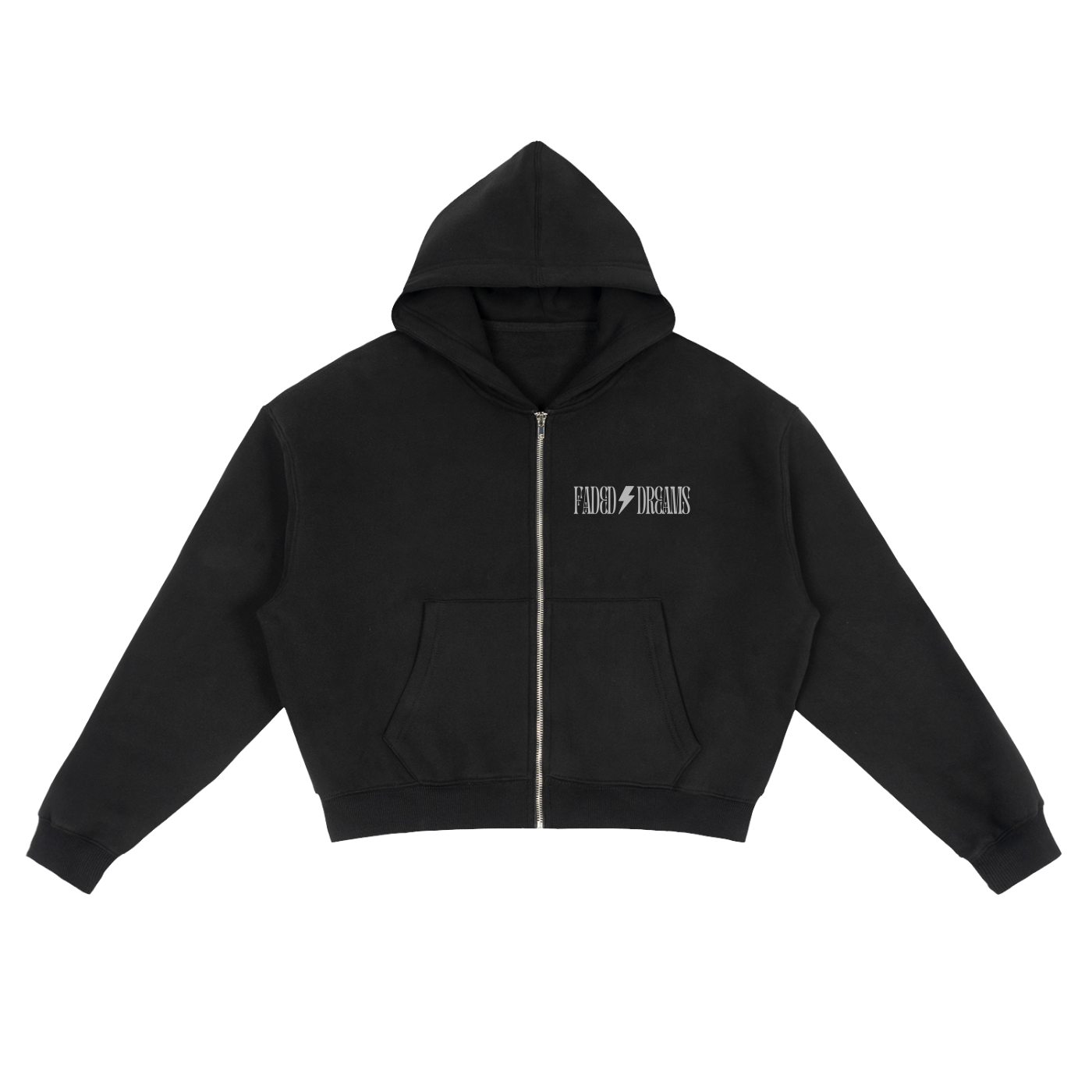 Faded Dreams Boxy Zip-up