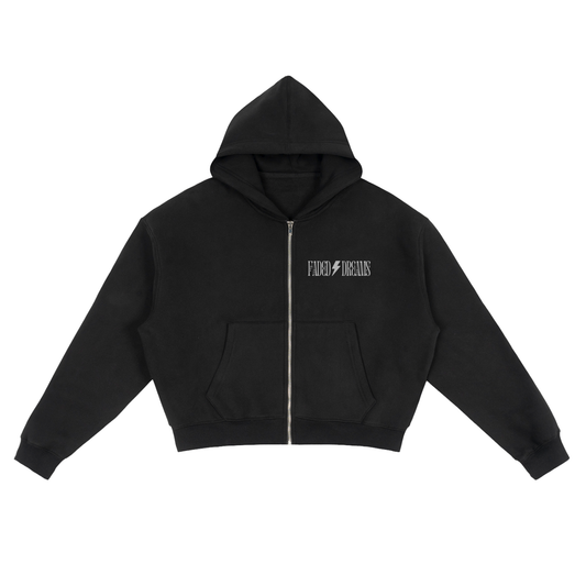Faded Dreams Boxy Zip-up