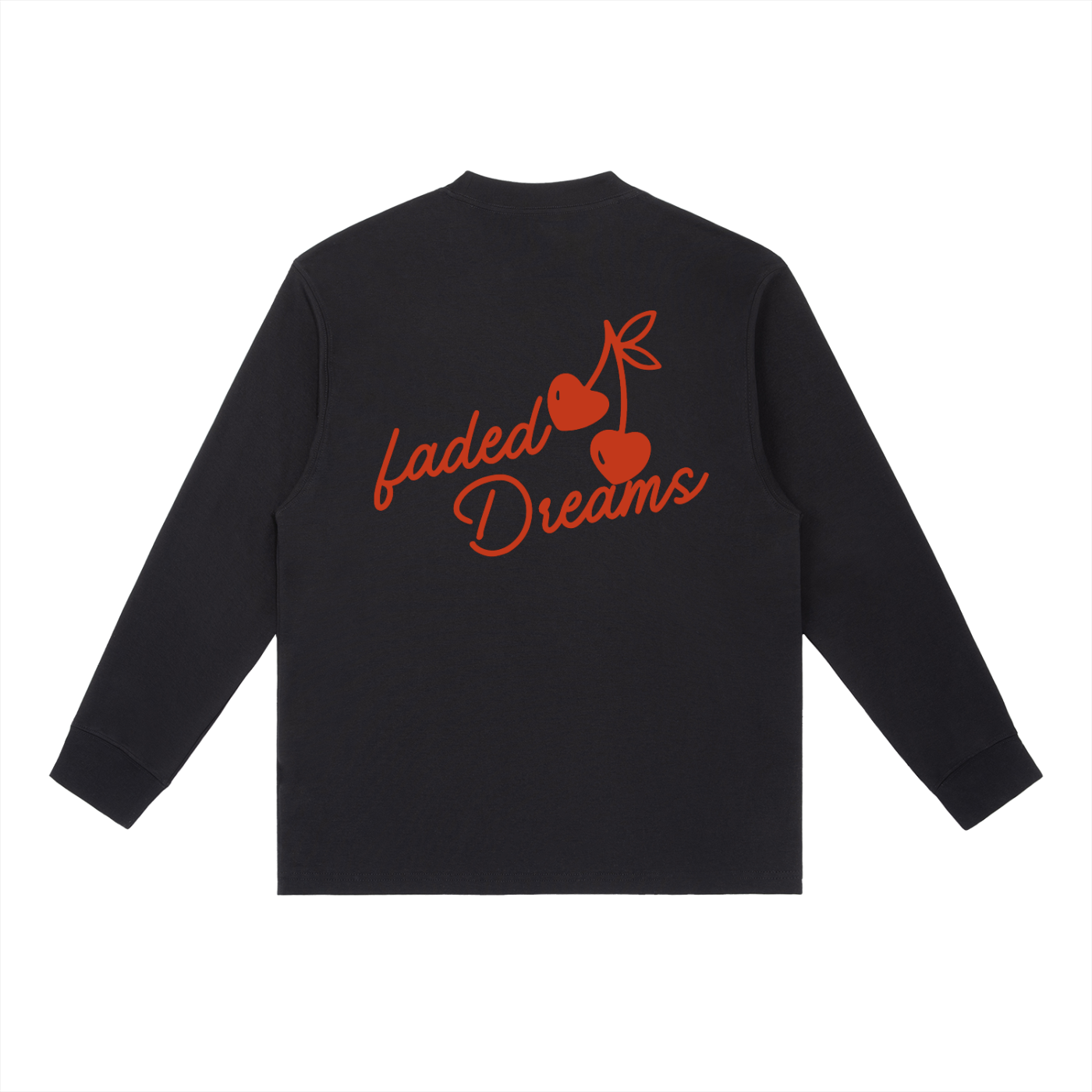 Faded Dreams Cherry Long-Sleeve