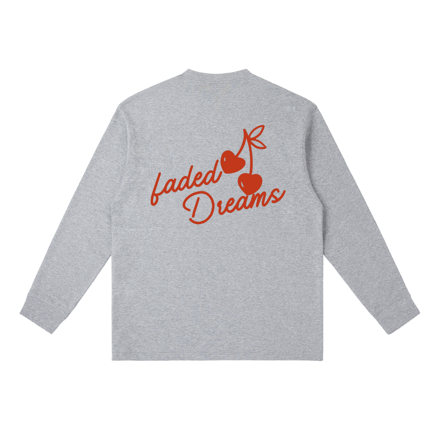 Faded Dreams Cherry Long-Sleeve