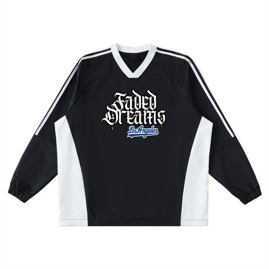 Faded Dreams Los Angeles V-neck Pullover
