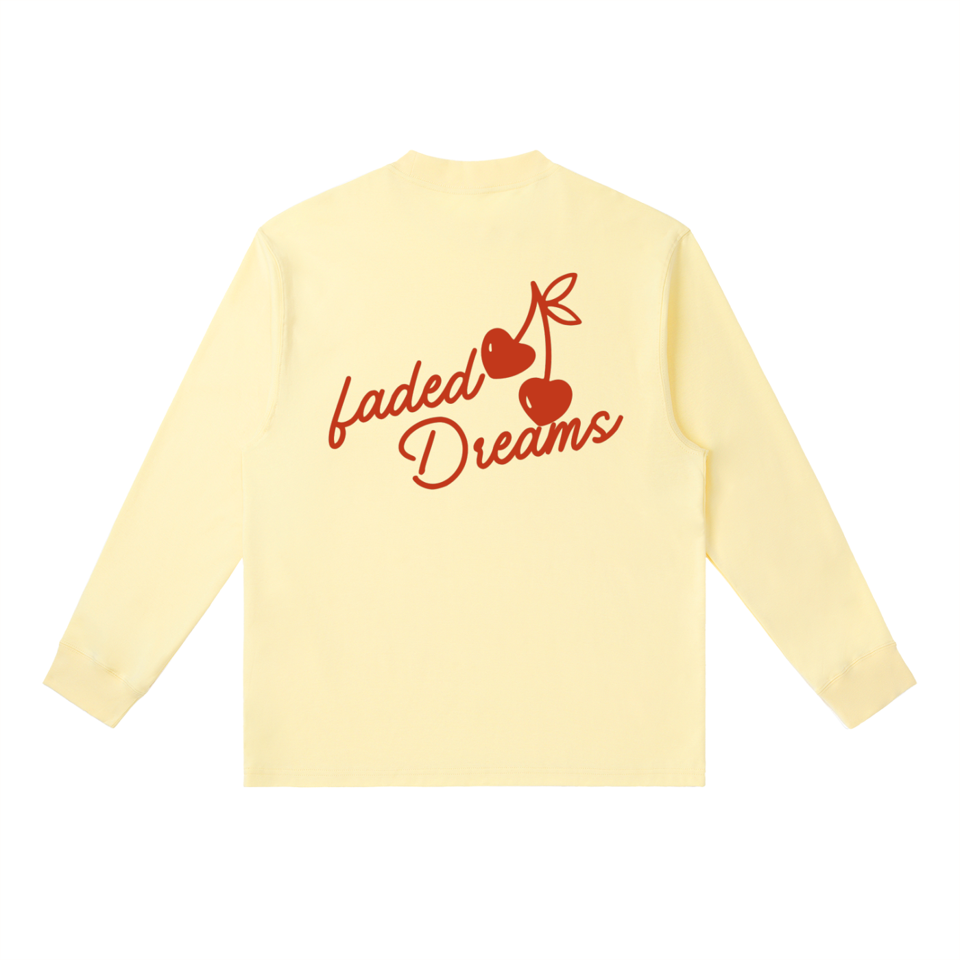 Faded Dreams Cherry Long-Sleeve
